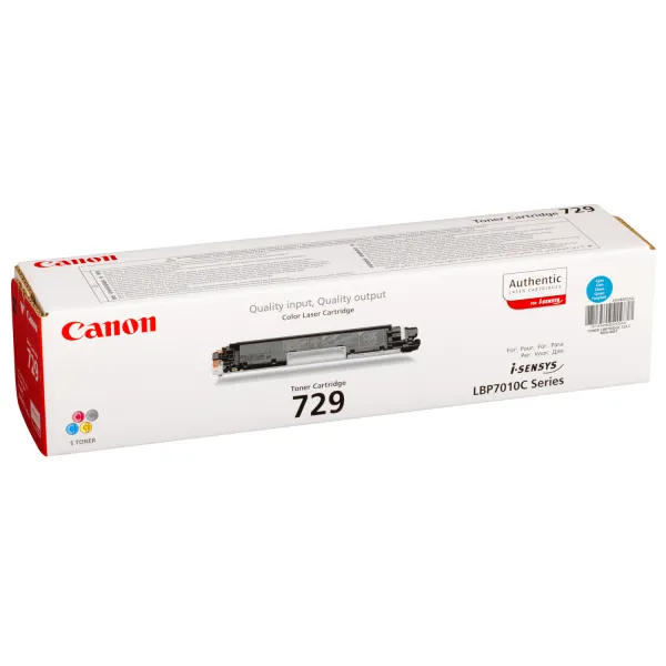 Тонер-картридж 729 блакитний Canon (4369B002) - Фото 1