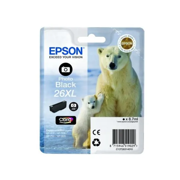Картридж T263140 фото чорний Epson (C13T26314010) - Фото 3