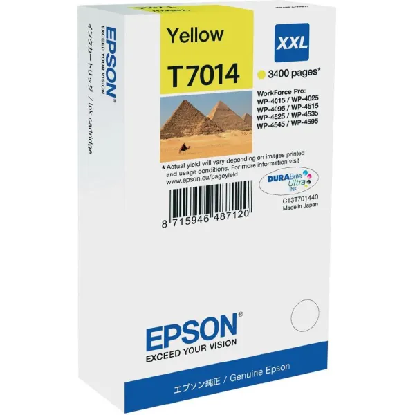 Картридж T701440 XXL жовтий Epson (C13T70144010) - Фото 30