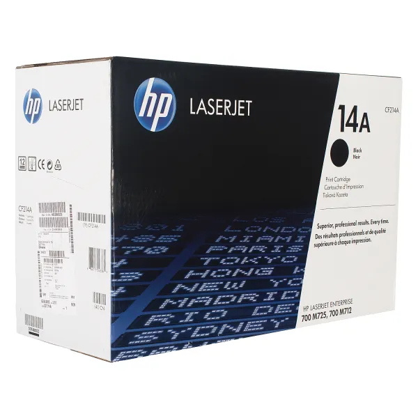 Картридж 14A черный HP (CF214A) - Фото 6