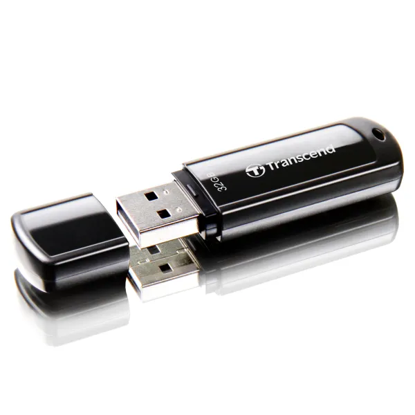 Накопичувач USB 3.1 Type-A 32GB JetFlash 700 чорний Transcend (TS32GJF700) - Фото 2