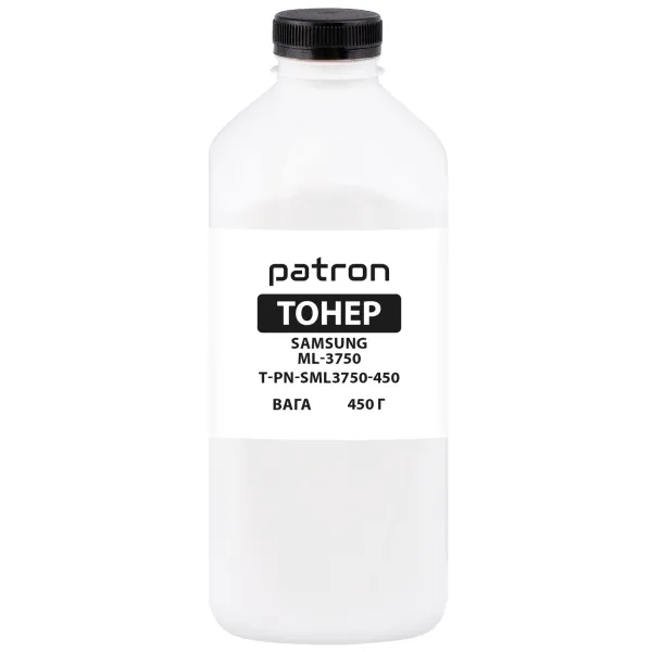 Тонер Samsung ML-3750 флакон, 450 г Patron (PN-SML3750-450)