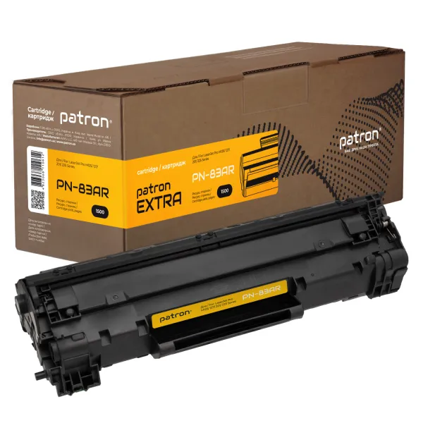 Картридж сумісний HP 83A (CF283A) Extra Patron (PN-83AR) - Фото 2