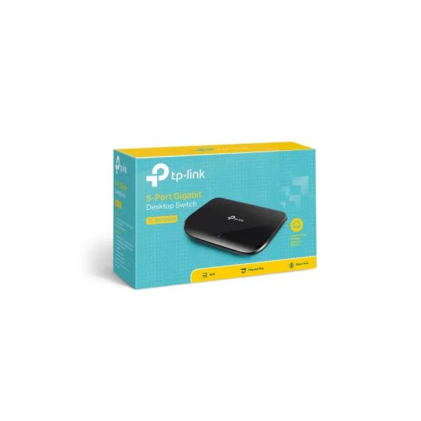 Комутатор мережевий TL-SG1005D TP-Link (TL-SG1005D) - Фото 4