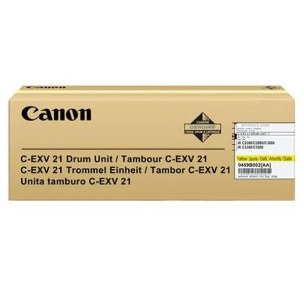 Драм-картридж C-EXV21 желтый Canon (0459B002) - Фото 2