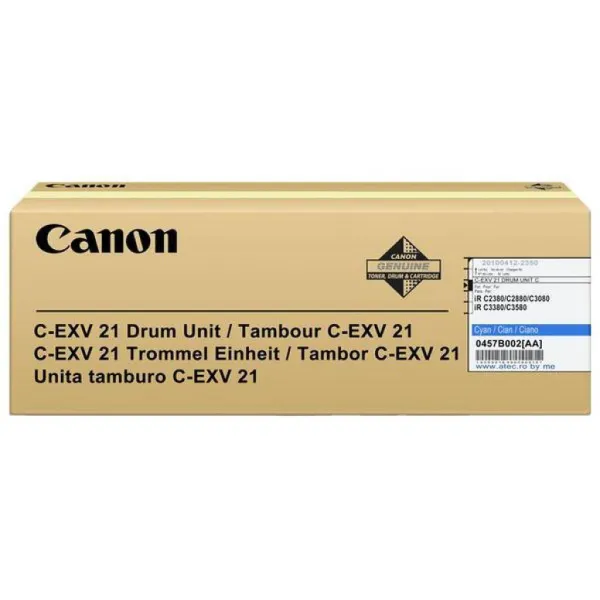 Драм-картридж C-EXV21 голубой Canon (0457B002) - Фото 4