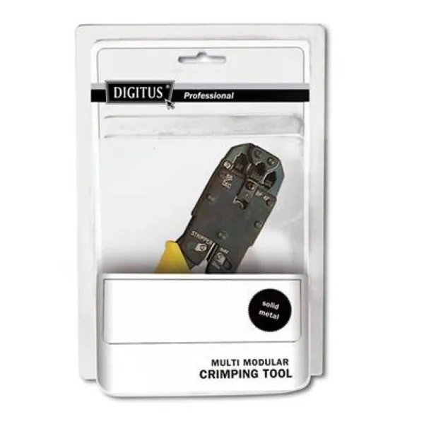 Інструмент обтискний, RJ45/RJ12/RJ11 Digitus (DN-94004) - Фото 1