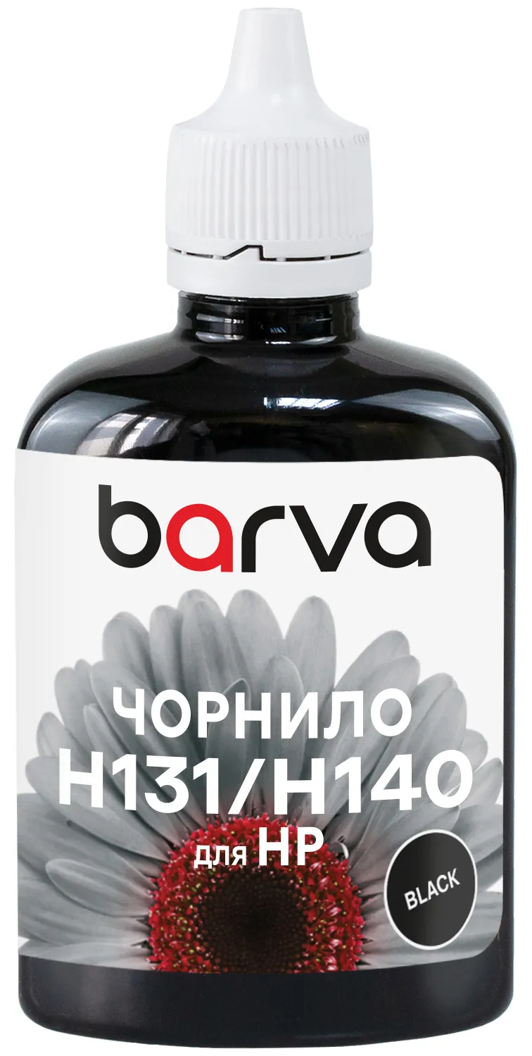 Чорнило для HP 131/140 спеціальне 90 г, пігментне, чорне Barva (H140-340) - Фото 3