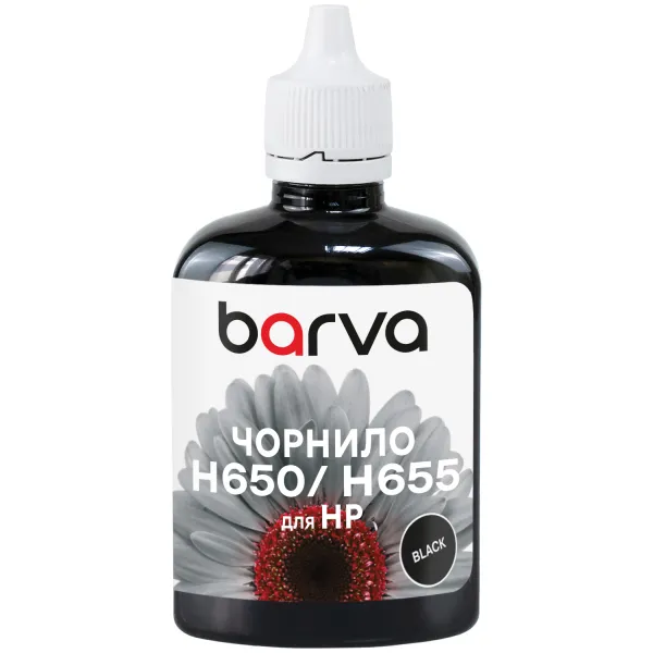 Чорнило для HP 122/178/650/655 спеціальне 90 г, пігментне, чорне Barva (H655-396) - Фото 11
