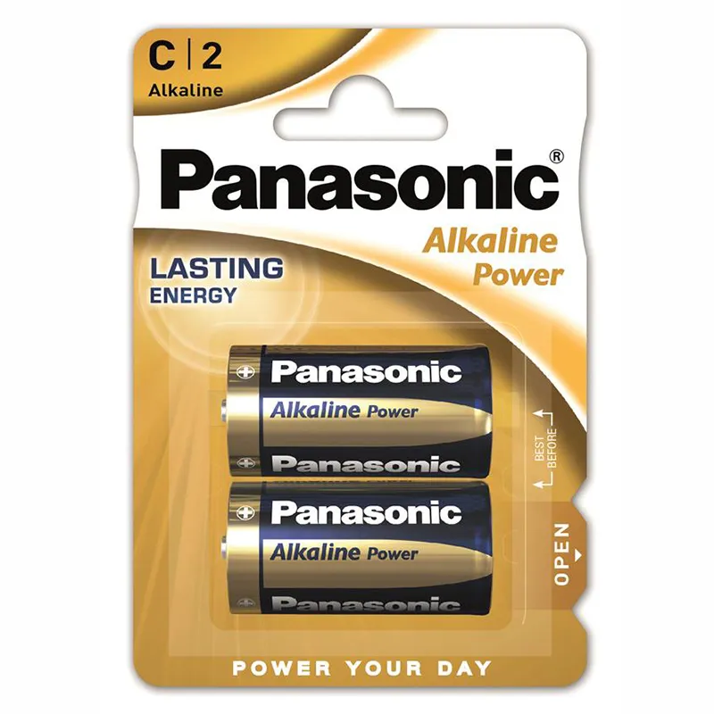 Батарейка C(LR14) лужна Alkaline Power блістер 2 шт Panasonic (LR14REB/2BP) Батарейка C(LR14) лужна Alkaline Power блістер 2 шт Panasonic (LR14REB/2BP)