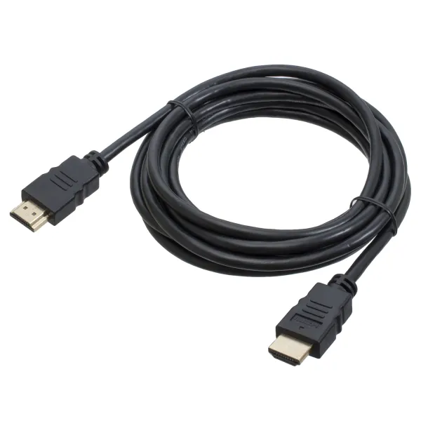 Кабель HDMI-HDMI v1.4 19 PIN 3 м, Golden Plated Patron (PN-HDMI-GP-30) - Фото 1