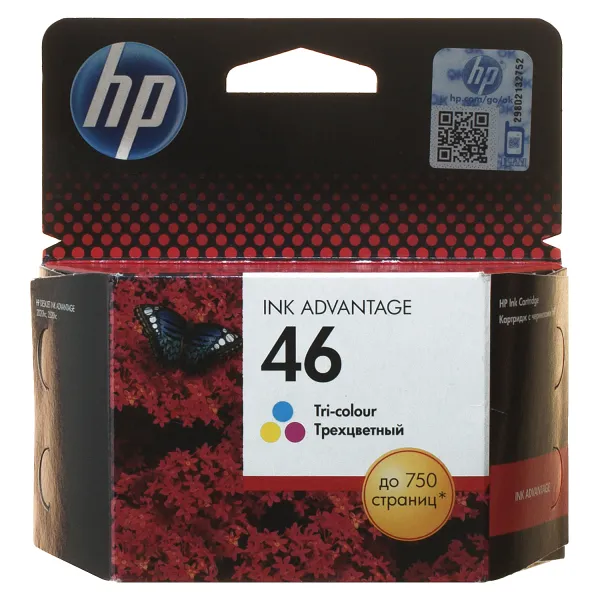 Картридж №46 Ultra Ink Advantage кольоровий HP (CZ638AE) - Фото 1