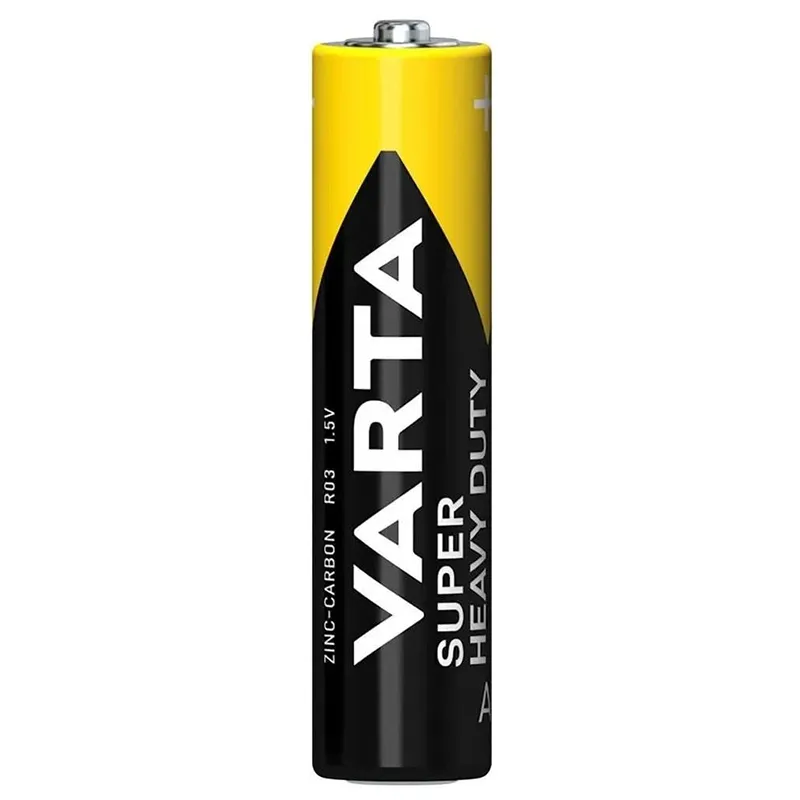 Батарейка AAA-R03 угольно-цинковая, Superlife Varta (02003101414) (цена за 1 шт) - Фото 3