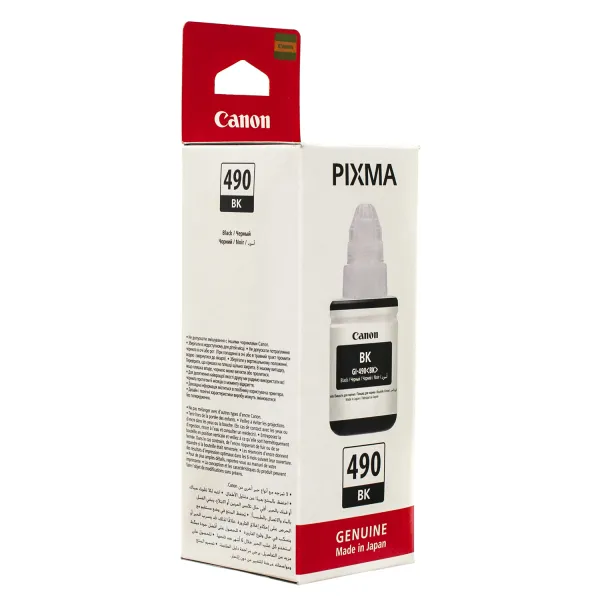 Чорнило Pixma GI-490 чорні, 135 мл Canon (0663C001) - Фото 1