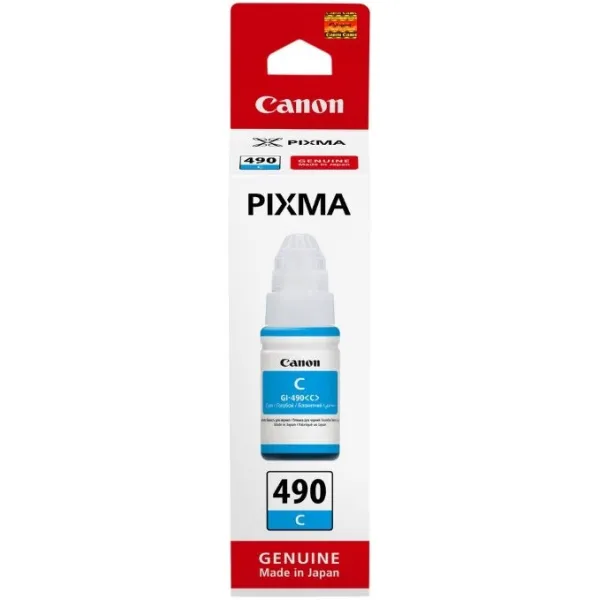 Чорнило Pixma GI-490 блакитні, 70 мл Canon (0664C001) - Фото 1