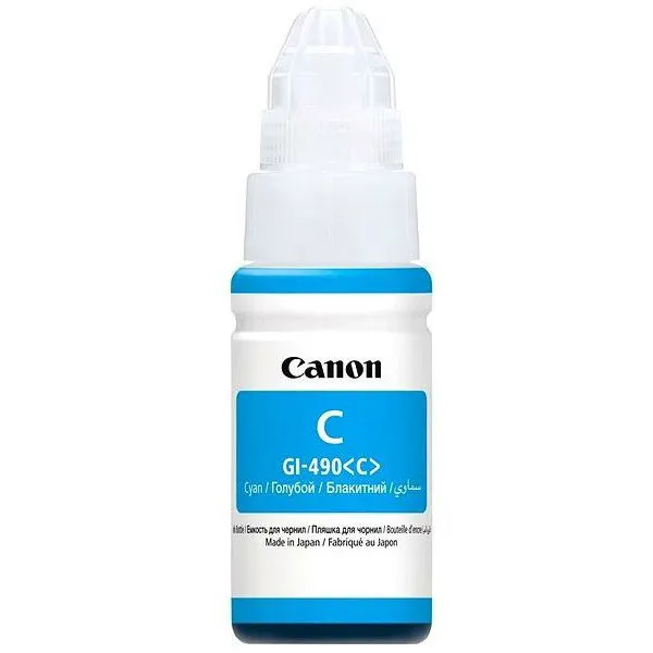 Чорнило Pixma GI-490 блакитні, 70 мл Canon (0664C001) - Фото 1