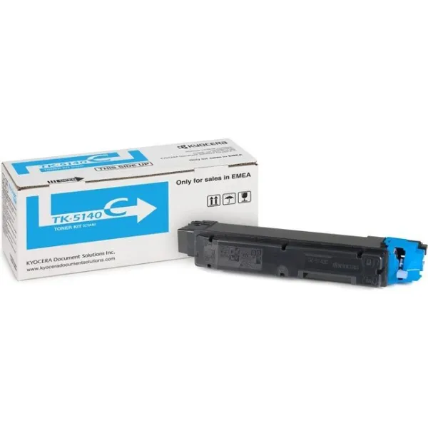 Тонер-картридж TK-5140C блакитний Kyocera Mita (1T02NRCNL0) - Фото 1
