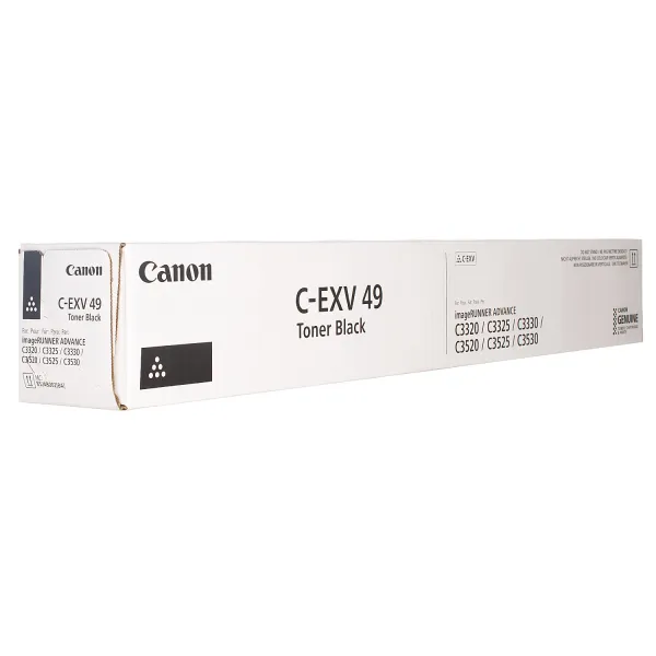 Тонер-картридж C-EXV49 черный Canon (8524B002) - Фото 5