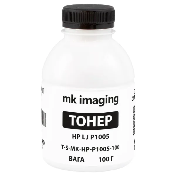 Тонер HP LJ P1005 флакон, 100 г MK Imaging/DC Select (TSM-UT1917-100) - Фото 2