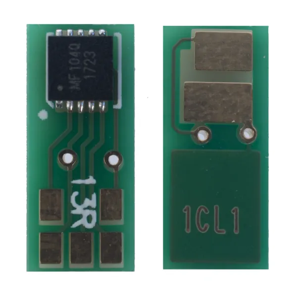 Чип HP LJ M452, CF411X 5K, блакитний Everprint (CHIP-HP-M452-C) - Фото 5