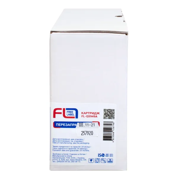 Картридж сумісний HP 49A (Q5949A) Free Label (FL-Q5949A) - Фото 1