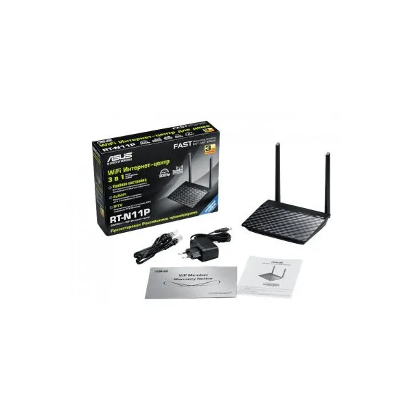 Маршрутизатор RT-N11P Asus (RT-N11P) - Фото 4