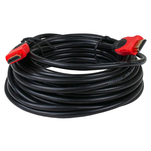 Кабель HDMI-HDMI v1.4 19 PIN, 10 м, Golden Plated Patron (PN-HDMI-GP-10) - Фото 5