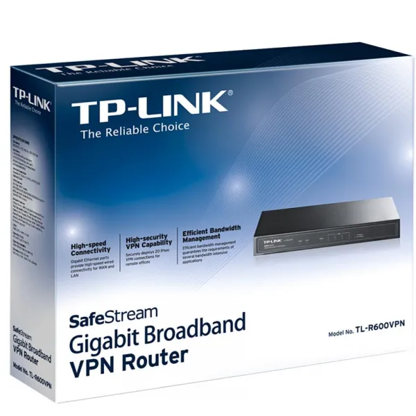 Маршрутизатор TL-R600VPN TP-Link (TL-R600VPN) - Фото 1