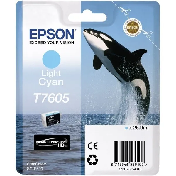 Картридж SC-P600 светло-голубой Epson (C13T76054010)