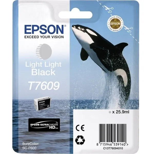 Картридж SC-P600 светло светло-черный Epson (C13T76094010) - Фото 3
