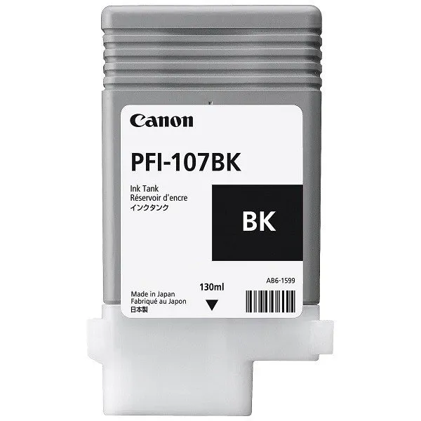 Картридж PFI-107 130 мл, черный Canon (6705B001) - Фото 1
