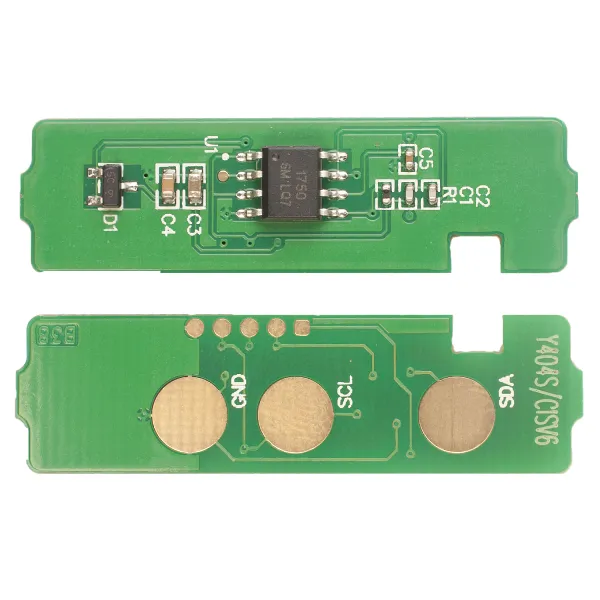 Чип Samsung SL C430W, CLT-Y404S 1K, желтый Everprint (CHIP-SAM-C480-Y) - Фото 1
