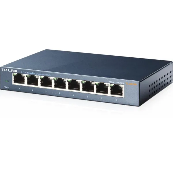Комутатор мережевий TL-SG108 TP-Link (TL-SG108) - Фото 3