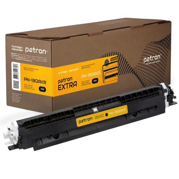 Тонер-картридж сумісний HP 130A (CF350A) чорний Extra Patron (PN-130AKR) - Фото 3