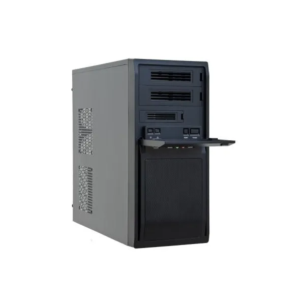 Корпус Libra LG-01B без БП, ATX, черный CHIEFTEC (LG-01B-OP) - Фото 6