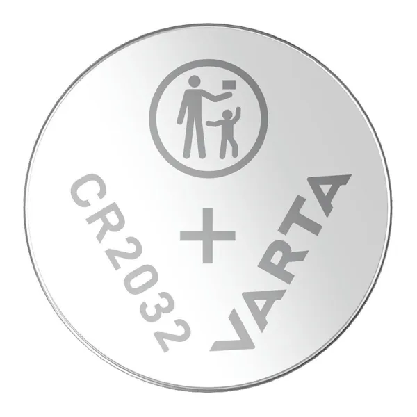 Батарейка CR2032 литиевая, блистер, 1 шт. Varta (06032101401) - Фото 1