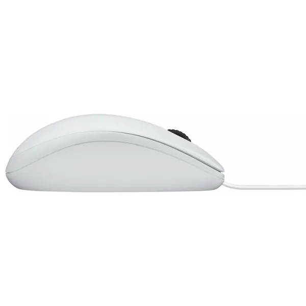 Миша USB B100 Optical, біла Logitech (910-003360) - Фото 1