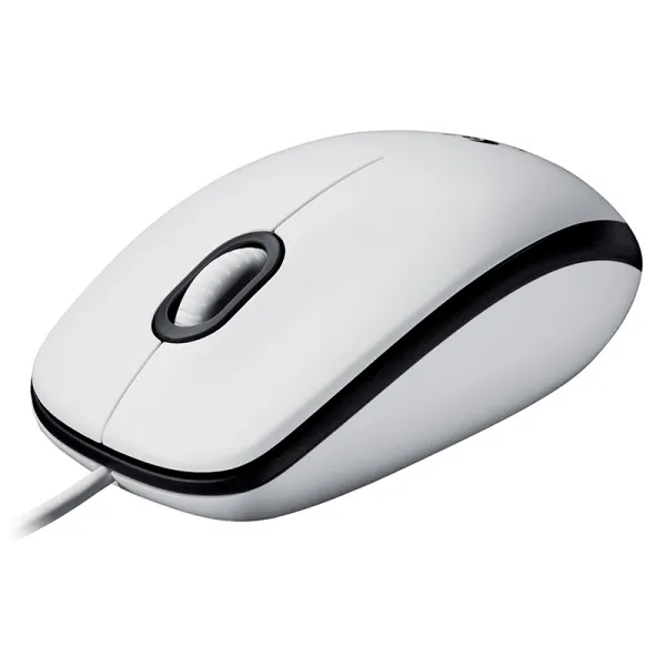 Миша USB M100, біла Logitech (910-001605/910-005004/910-006764) - Фото 2