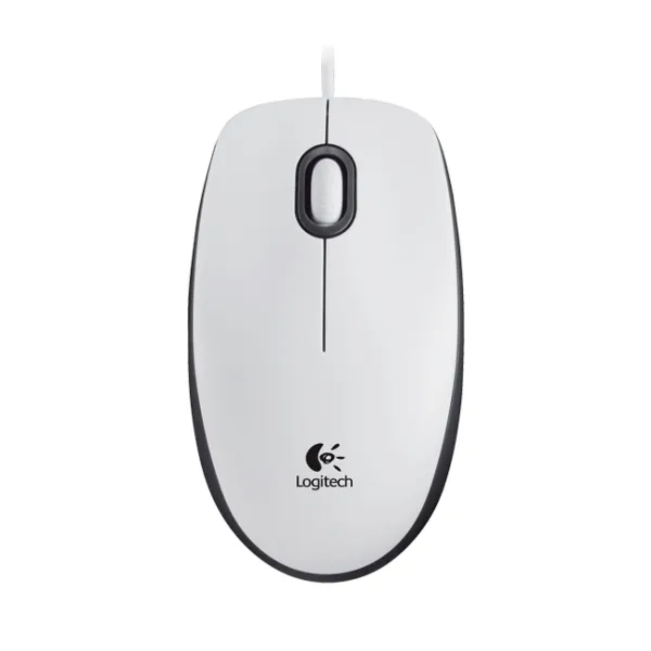 Миша USB M100, біла Logitech (910-001605/910-005004/910-006764) - Фото 5