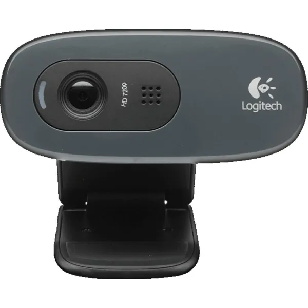 Веб-камера C270, чёрная Logitech (960-001063) - Фото 4