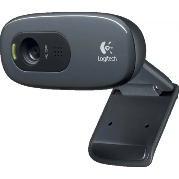 Веб-камера C270, чёрная Logitech (960-001063) - Фото 2