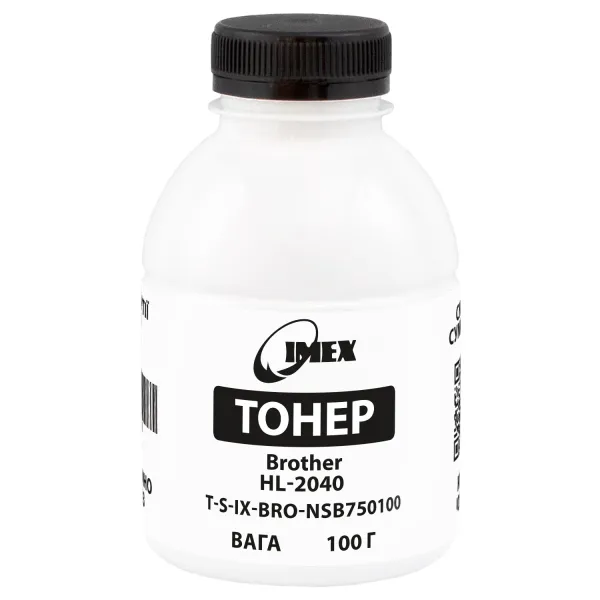 Тонер Brother HL-2040 флакон, 100 г Imex (TSM-NSB-750-100) - Фото 2