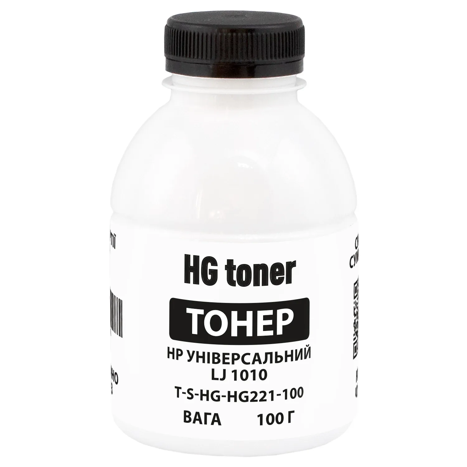 Тонер HP универсальный LJ 1010 флакон, 100 г HG toner (TSM-HG221-100) - Фото 2