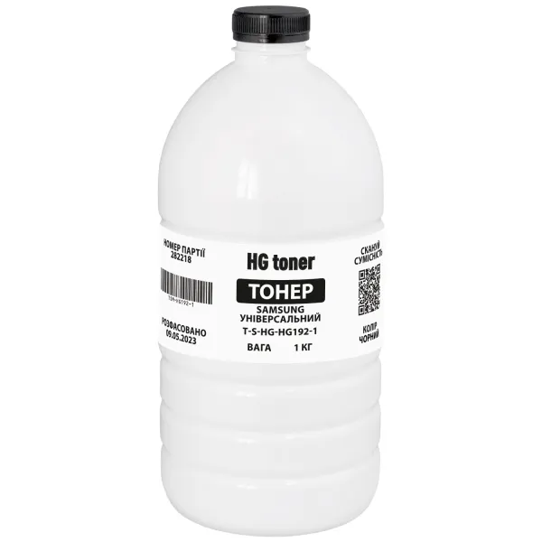 Тонер Samsung універсальний флакон, 1 кг HG toner (TSM-HG192-1) - Фото 27