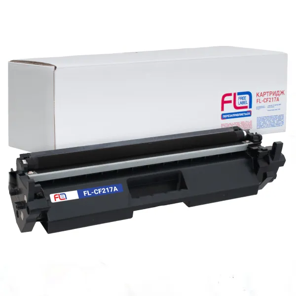 Тонер-картридж сумісний HP 17A (CF217A) Free Label (FL-CF217A) - Фото 2