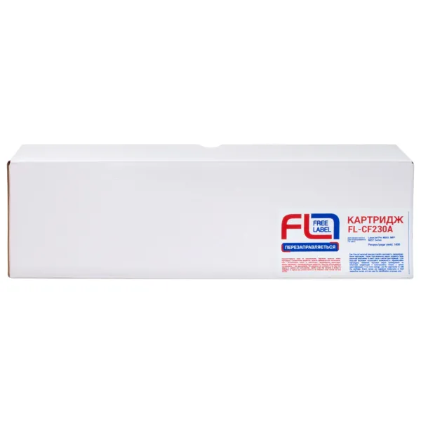 Тонер-картридж сумісний HP 30A (CF230A) Free Label (FL-CF230A) - Фото 2