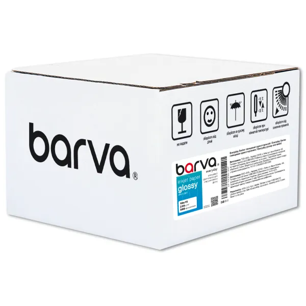 Фотобумага глянцевая 230 г/м2, 10x15 см, 500 л Everyday Barva (IP-CE230-227) - Фото 4