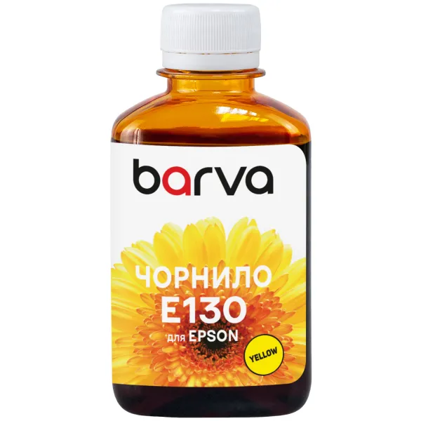 Чернила совместимые для Epson T0734/T0924/T1294/T1304 специальные 180 г, пигментные, желтые Barva (E130-538) - Фото 46