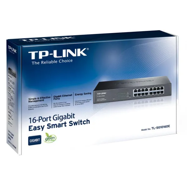 Коммутатор TL-SG1016DE TP-Link - Фото 1