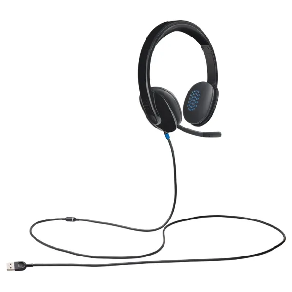 Гарнітура USB H540, чорна Logitech (981-000480) - Фото 2